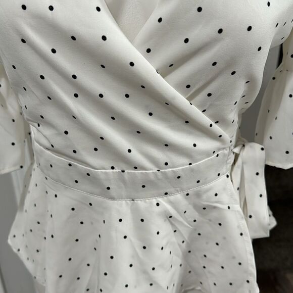 ANTHROPOLOGIE VANESSA VIRGINIA BLOUSE NWT SIZE MP - Picture 5 of 10